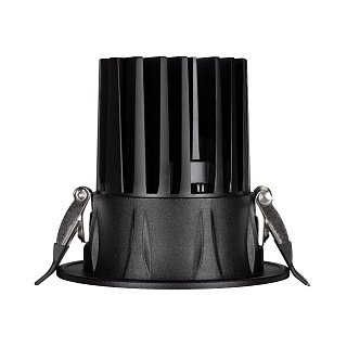 Светильник MS-ATOLL-BUILT-R86-10W Warm3000 (BK, 60 deg, 230V) (Arlight, IP54 Металл, 5 лет)