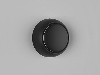 Светильник настенный GW MUN черный, GW-6100-5-BL-WW