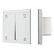 Панель SMART-P35-DIM-IN White (230V, 0-10V, Sens, 2.4G) (Arlight, IP20 Пластик, 5 лет)