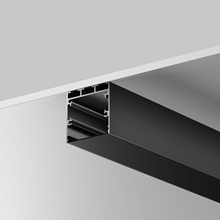 Рассеиватель для профиля 35×35 (Чёрный, 3 м), ALM-35-B-DF-3M 642041