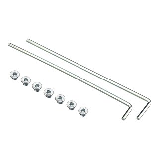 Комплект винтов с плоской головкой SL-ARC-SILVER (Arlight, Металл)