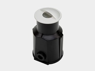 Светильник светодиодный, Серебро + 5Вт, IP67, теплый (3000К), DL-2070R5-5-WW