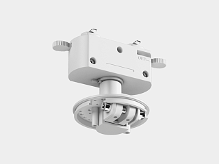 Крепление сменное М2 для светильников VILLY, трековое однофазное, цвет Белый, VL-M2-WH