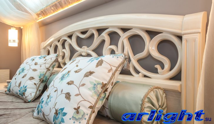 Светодиодная лента Arlight в подсветке спальни