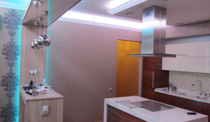 Подсветка кухни светодиодной лентой Arlight