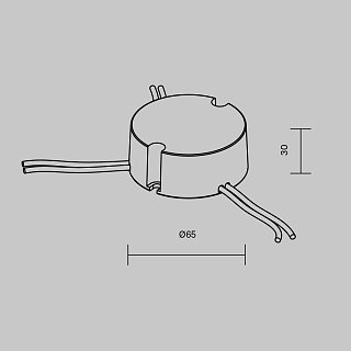 Источник тока DALI NFC DT6 25W 300-850mA +PUSH DIM
