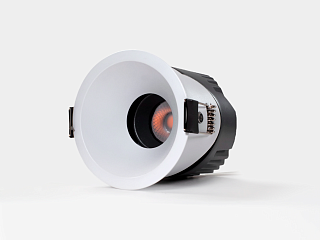 Светильник встраиваемый 12Вт 55° IP65 белый 3000К поворотный RC-D84-12-WH-WW65