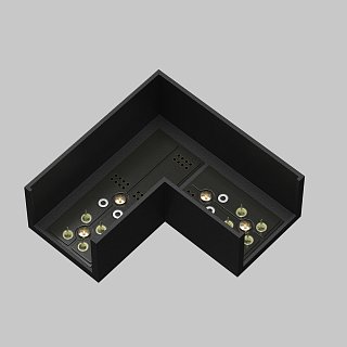 Коннектор питания угловой Elasity