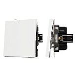 Механизм звонкового выключателя SWT-TENDO-MKR1-SFPL-WH (230V, 10A) (Arlight, -)