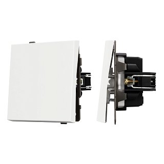 Механизм звонкового выключателя SWT-TENDO-MKR1-SFPL-WH (230V, 10A) (Arlight, -)