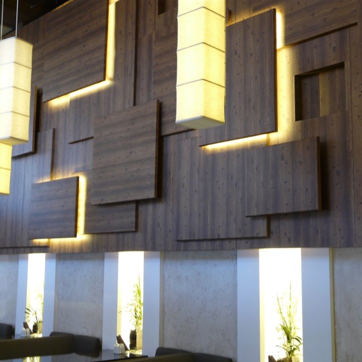 Общее освещение ресторана светодиодной лентой Arlight