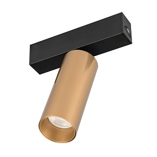 Светильник MAG-SPOT-25-R90-9W Warm3000 (BK-GD, 30 deg, 24V) (Arlight, IP20 Металл, 3 года)