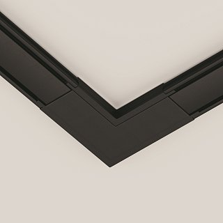 Конектор питания угловой Radity черный