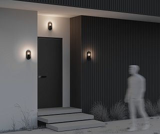 Настенный светильник (бра) Candle E27x1 15Вт IP 65