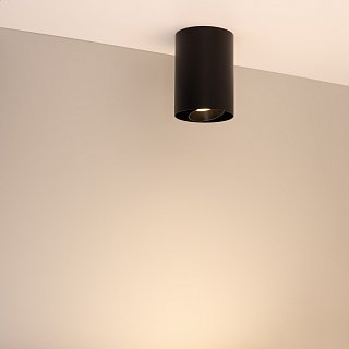 Светильник SP-FOCUS-R86-10W Warm3000 (BK, 36 deg, 230V) (Arlight, IP54 Металл, 5 лет)