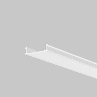 Рассеиватель для профиля 61×14 (Белый, 10 м), ALM-6114-O-DF-10M 642015