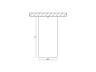 Светильник VILLY, потолочный накладной, 15Вт, 3000K, Зеленый, VL-BASE-GE-WW