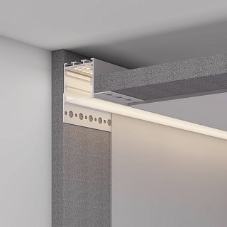 Профиль LINIA32-FANTOM-EDGE-2000 ANOD (Arlight, Алюминий)