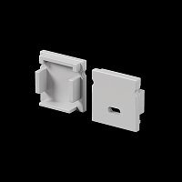 Комплект заглушек (для профиля 20×20) 2 шт., ALM-2020-EC 642072