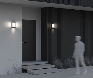 Настенный светильник (бра) Outdoor O021WL-L10B3K