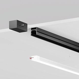 Профиль 2м Elasity IP накладной черный