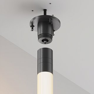 Основание для накладного монтажа системы Shelf с внешней резьбой с вводом питания