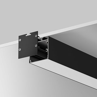 Комплект заглушек (для профиля 35×35) 2 шт., ALM-3535BT-B-EC 642038