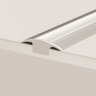 Алюминиевый профиль встраиваемый в пол 37x10 (Серебро, 2 м), ALM-3710-S-2M 636022