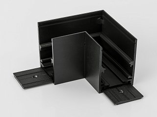 Коннектор угловой для накладного глубокого шинопровода SY-LINK, SY-LINK-CNLV-S1-BL