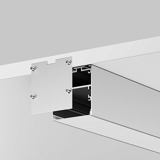 Комплект заглушек (для профиля 50×50) 2 шт., ALM-5050-S-EC 642046