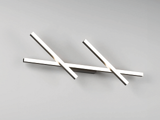 Светильник настенный JY MARS-DBL черный, CO-0120100A-BL-WW