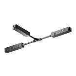 Коннектор питания Т-образный Gravity черный