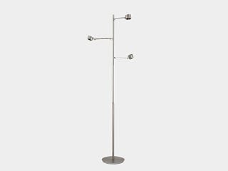 Светильник напольный JY FL-03, FL-0367-3A-NC-WW