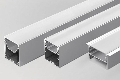 Сборка накладного алюминиевого профиля S2-LUX Arlight