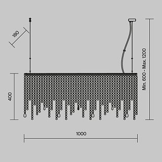 Подвесной светильник Empress E14х5