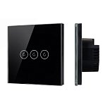 Выключатель сенсорный SWT-OMALI-S03-ZB-BK (250V, 10A, Zigbee) (Arlight, Стекло)