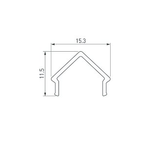 Экран ARH-DECORE-S12 Square Clear (Arlight, Пластик)
