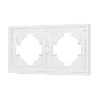 Рамка пластиковая FRM-TENDO-SFPL-2-WH (Arlight, -)