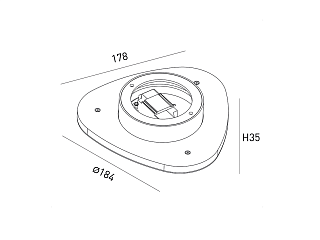 Бра декоративное , Черный, 7Вт, 3000K, IP20, ML-TR184-BL-WW