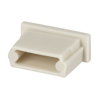 Комплект заглушек (для профиля 22×06) 10 шт., ALM004EC