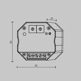 Конвертер Wi-Fi RF - DALI RGB-MIX