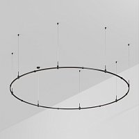 Основание ART-APRIORI-ROUND-HANG-R3000 (BK) (Arlight, IP20 Металл, 3 года)