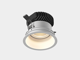 Корпус светильника потолочный встраиваемый  наклонный, Белый, IP20, COMBO-41-WH