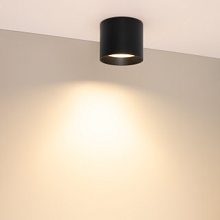 Светильник SP-BISCOTTO-R90-8W Warm3300-MIX (BK, 80 deg, 230V) (Arlight, IP54 Металл, 5 лет)