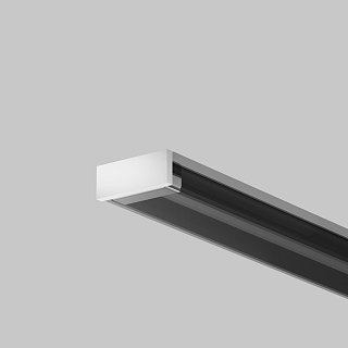 Комплект заглушек (для профиля 15×06) 10 шт., ALM-001-W-EC 642020