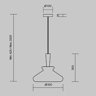 Подвесной светильник Toys GU10x1