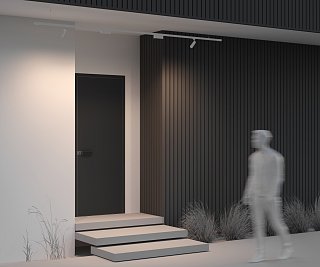 Гибкий подвес для уличной трековой системы Elasity IP