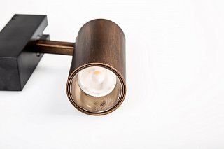 Светильник трековый для низковольтного трека SY Латунь, SY-601201-BR-10-36-NW