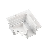 Коннектор угловой MAG-CON-MINI-2538-FDW-L90 (WH) (Arlight, IP20 Металл, 5 лет)