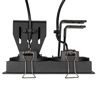 Светильник CL-SIMPLE-S148x80-2x9W Day4000 (BK, 45 deg) (Arlight, IP20 Металл, 3 года)